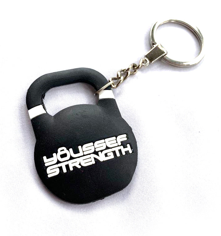 Kettlebell key ring